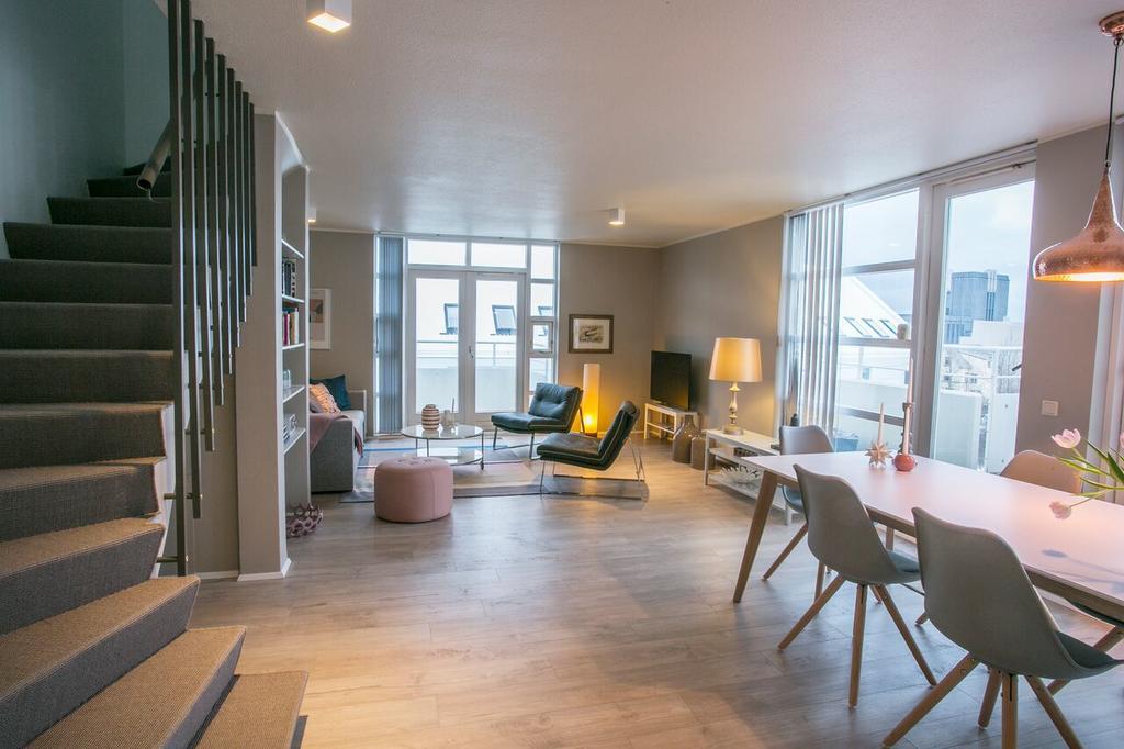 Penthouse Downtown With Free Parking Apartment Reykjavík Exterior foto